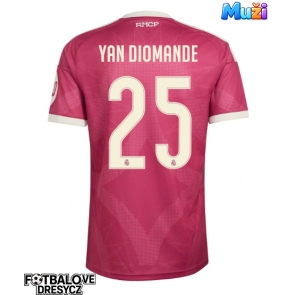 Real Madrid Yan Diomande #25 Alternativní Dres 2026-27 Krátký Rukáv
